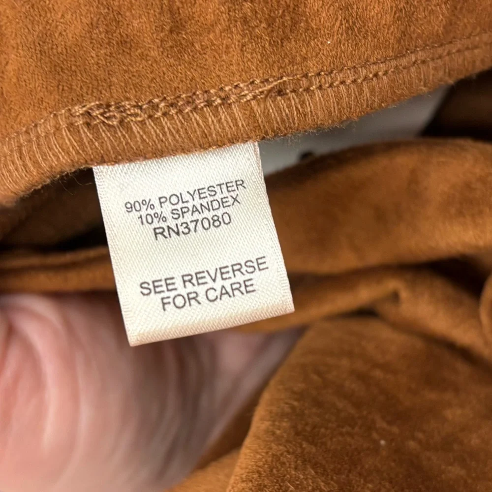 New Cato suede-like pant leggings, 18/20W - Picture 7 of 9
